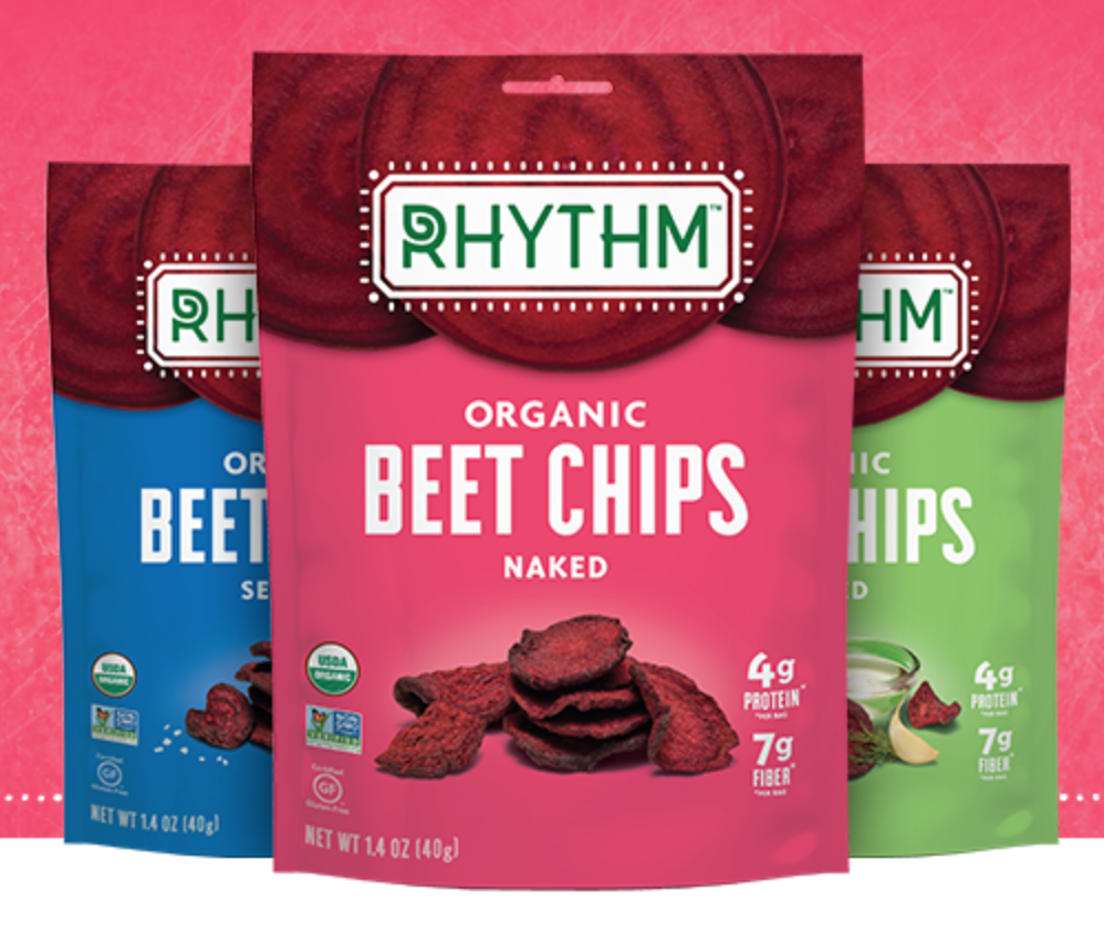 healthy snacks beet chips