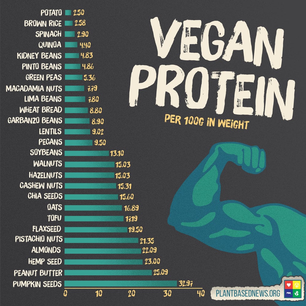 Vegan Vegetarian Super Protein In Food