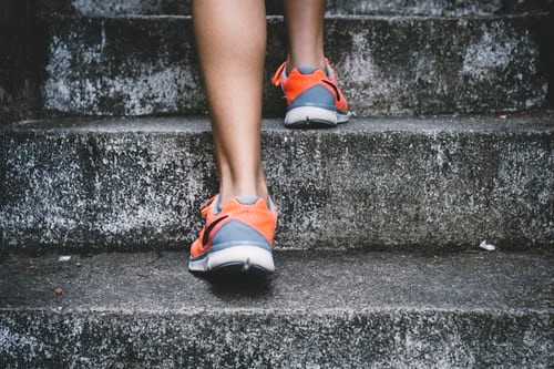 Dieting vs. Lifestyle Changes - What Does It Entail, taking the stairs for exercise