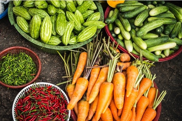 How Air Pollution Affects Your Food Quality, vegetables