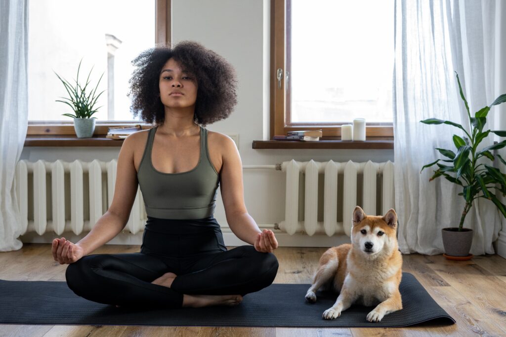 covid-19 it is recommended that you do yoga or meditation for stress