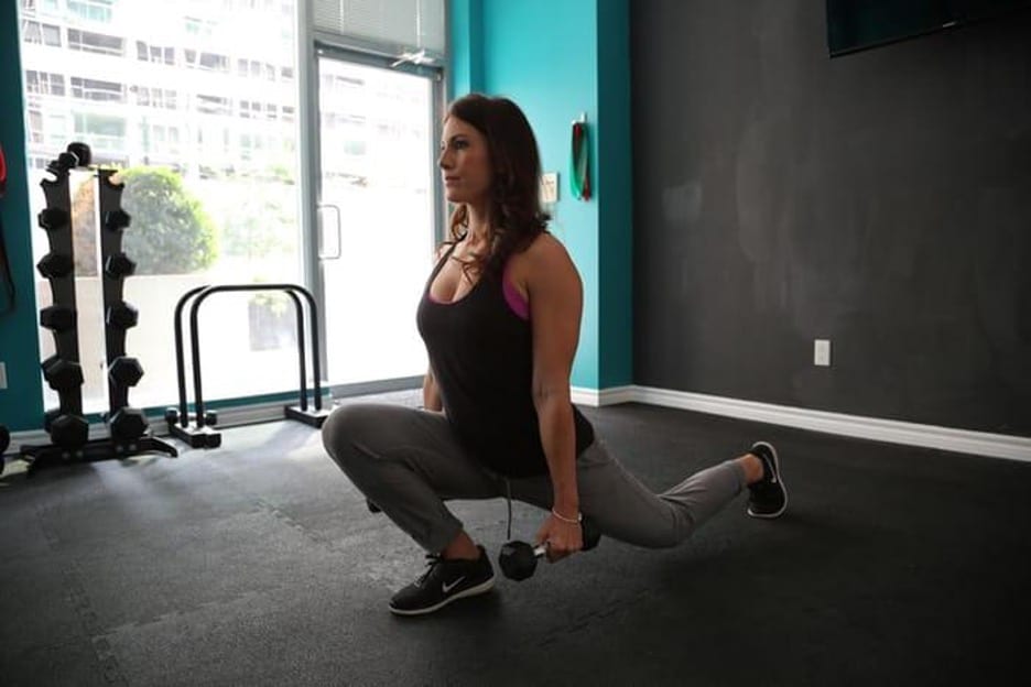 reverse lunges to better your running
